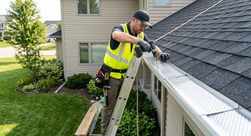 Gutter Cover Installation in Longmont, CO