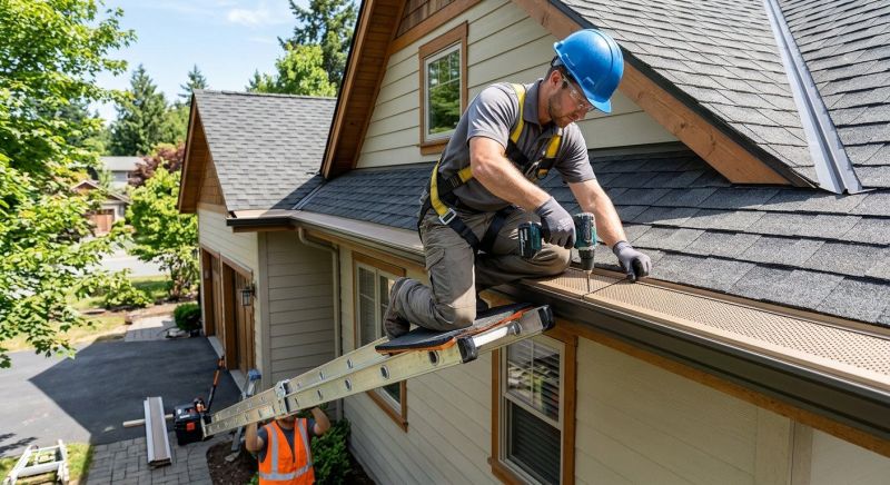 Gutter Cap Installation in Snohomish County, WA