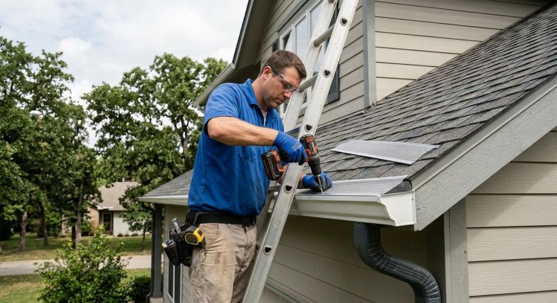 Gutter Filter Installation in Redmond, WA