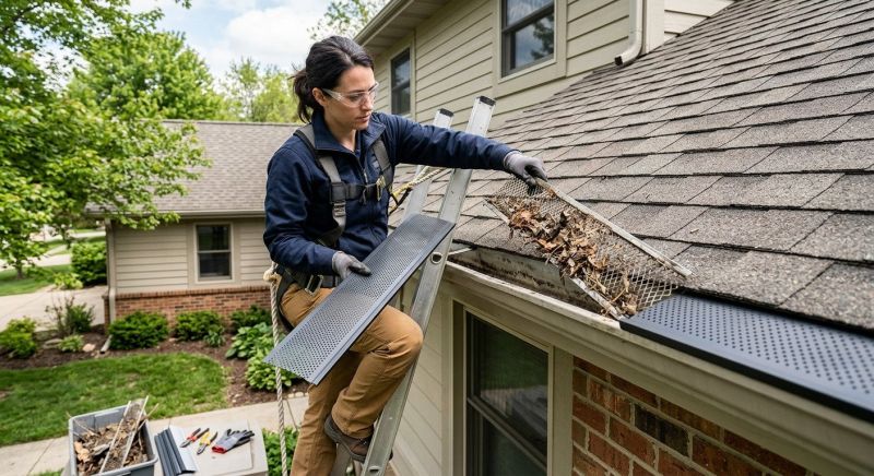 Gutter Guard Replacement in Roseville, CA